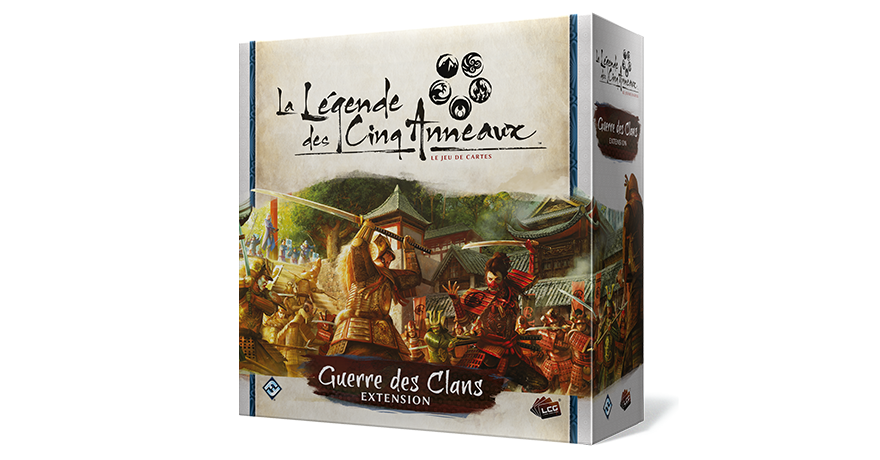 La Légende des Cinq Anneaux: Le jeux de cartes – Guerre des Clans (FR)