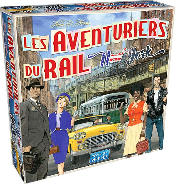 Aventuriers du Rail: New York (FR) - Board Game - The Dice Owl