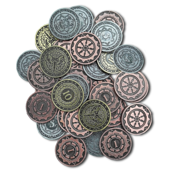 Maharaja - Metal Coins - The Dice Owl