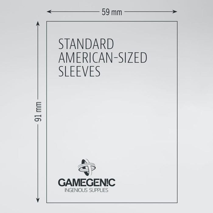Gamegenic - Matte Standard American Sleeves 59mm x 91mm (50)