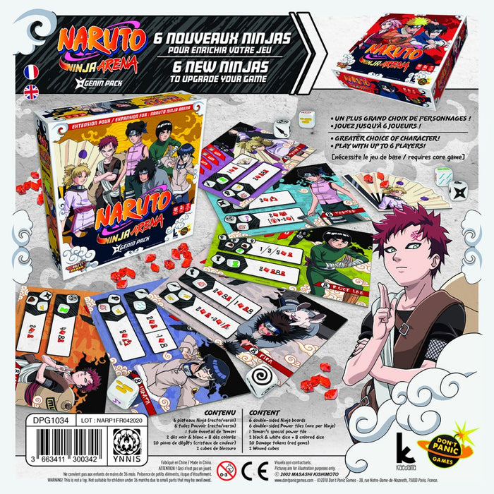 Naruto: Ninja Arena – Genin Pack Expansion (FR)