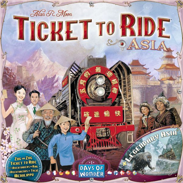 Ticket to Ride Map Collection: Volume 1 – Asia