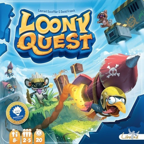 Loony Quest - Board Game - The Dice Owl