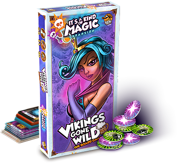 Vikings Gone Wild: It's a Kind of Magic  - Board Game - The Dice Owl