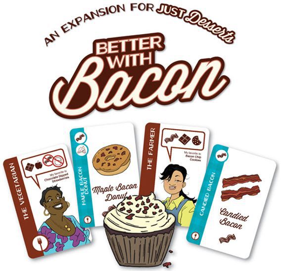 Desserts: Better With Bacon - Board Game - The Dice Owl