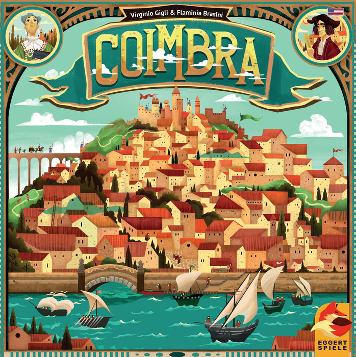 Coimbra - Board Game - The Dice Owl