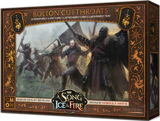 A Song of Ice & Fire: Tabletop Miniatures Game – Bolton Cutthroats - Board Game - The Dice Owl