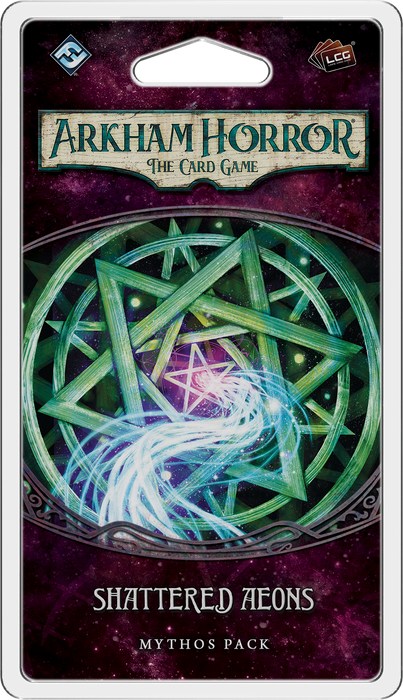 Arkham Horror: The Card Game – Shattered Aeons: Mythos Pack - Board Game - The Dice Owl
