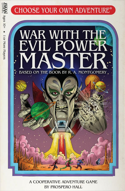 Choose Your Own Adventure: War with the Evil Power Master - Board Game - The Dice Owl