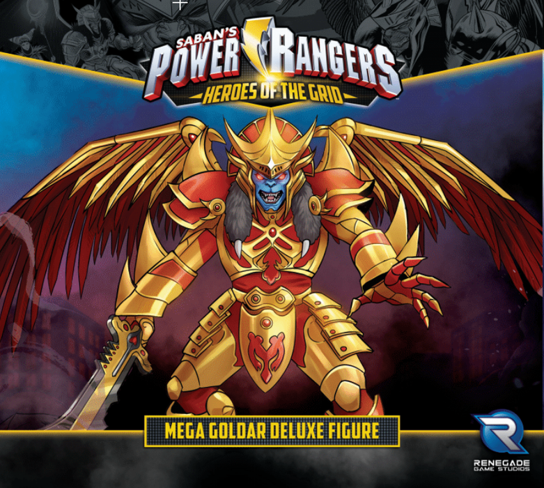 Power Rangers: Heroes of the Grid – Mega Goldar Deluxe Figure