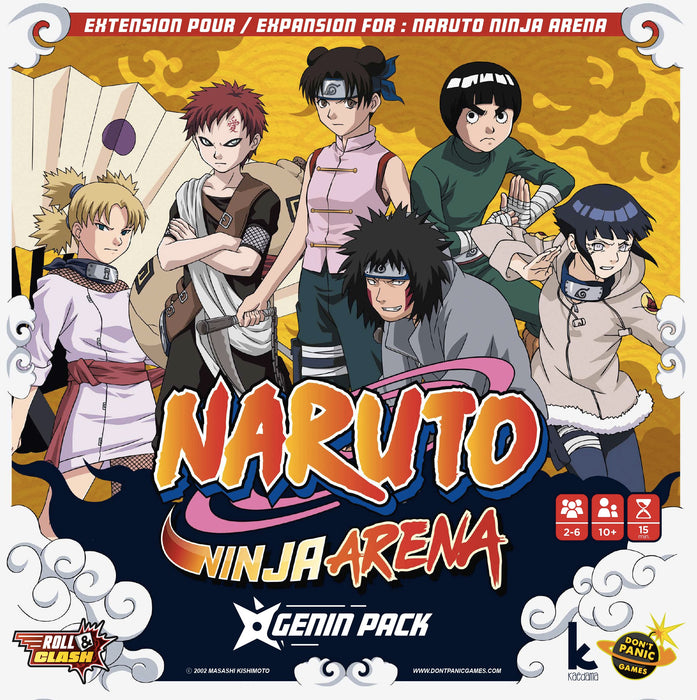 Naruto: Ninja Arena – Genin Pack Expansion (FR)
