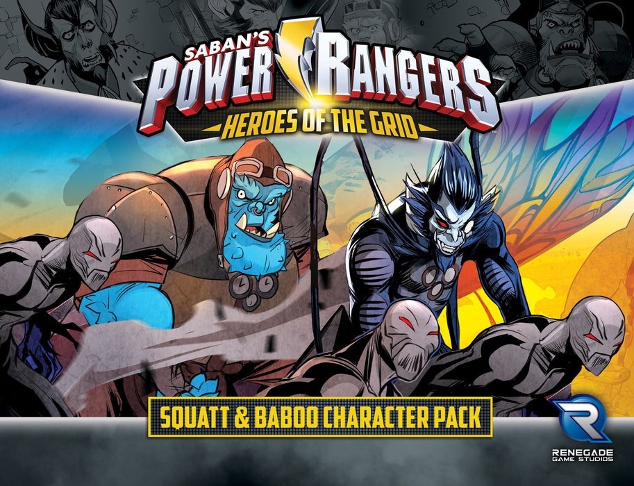 Power Rangers: Heroes of the Grid – Squatt & Baboo Character Pack (Pre-Order)