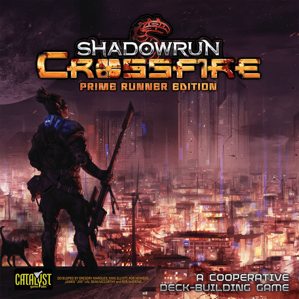 Shadowrun: Crossfire – Prime Runner Edition (box open)