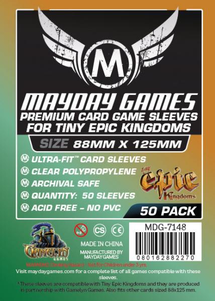 Mayday - Premium Tiny Epic Sleeves 88mm x 125mm (50CT)