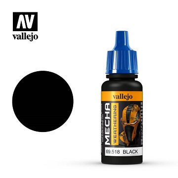 Vallejo Mecha Colors - Black Wash (17 ml) - 69.518