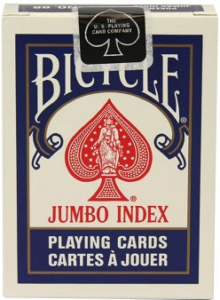Bicycle Card Deck - Jumbo Index
