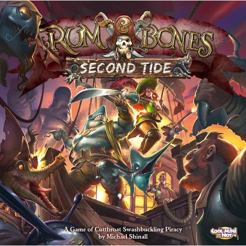 Rum and Bones: Second Tide - Board Game - The Dice Owl