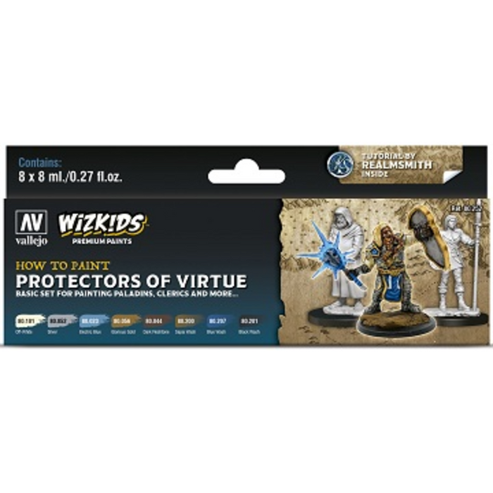 Vallejo Wizkids Premium Set: Set Protectors of Virtue